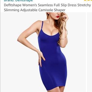 Blue body shaper slip (one size)